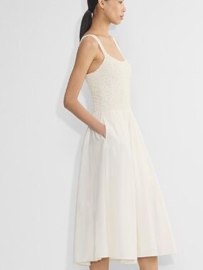 Wilfred Alice Scoopneck fit-and-flare midi dress